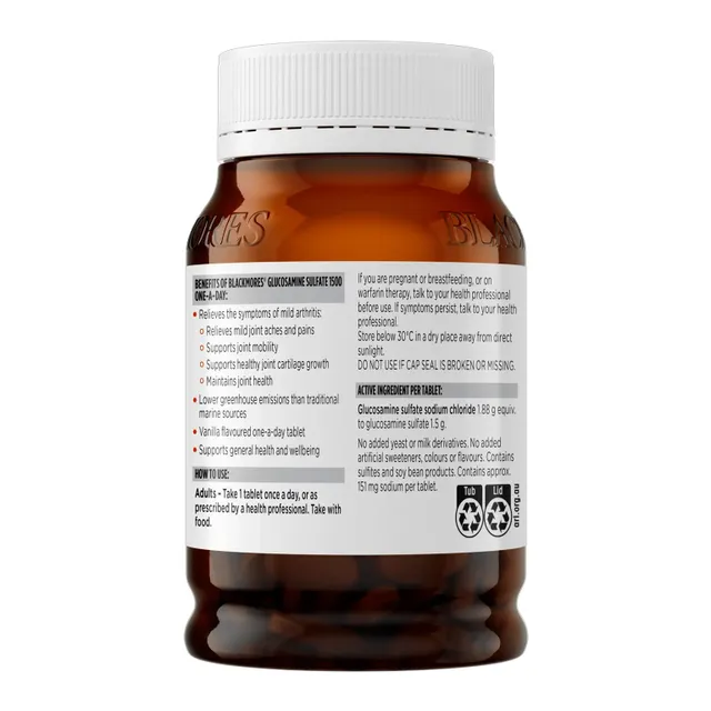Blackmores Glucosamine Sulfate 1500mg