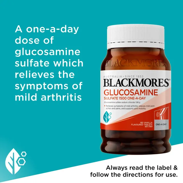 Blackmores Glucosamine Sulfate 1500mg Benefits