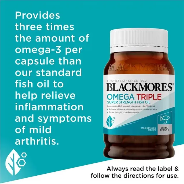 Blackmores Omega Super Strength Fish Oil