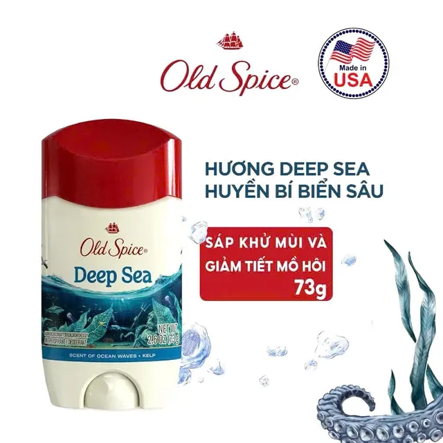 Lăn khử m&ugrave;i Old Spice Deep Sea