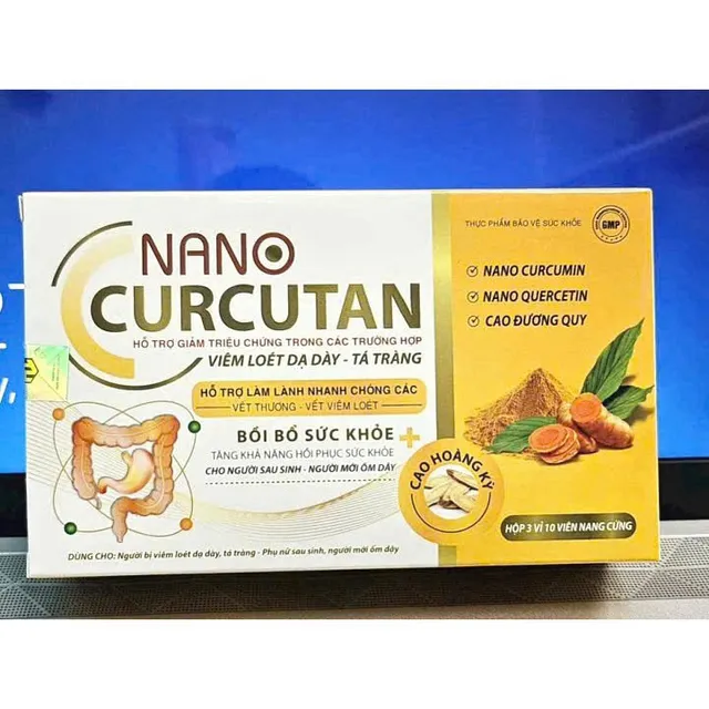 Nano Curcutan hỗ trợ ti&ecirc;u h&oacute;a