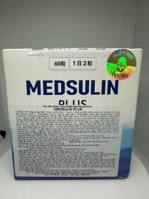 Medsulin Plus 60 Vi&ecirc;n