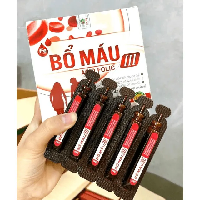 Fe bổ m&aacute;u Acid Folic III