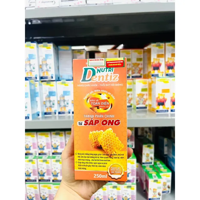 S&uacute;c miệng Nutri Dentiz - Giải ph&aacute;p cho răng miệng
