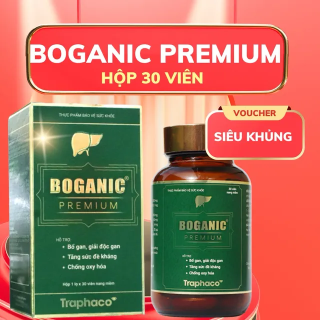 Vi&ecirc;n uống Boganic Premium Traphaco