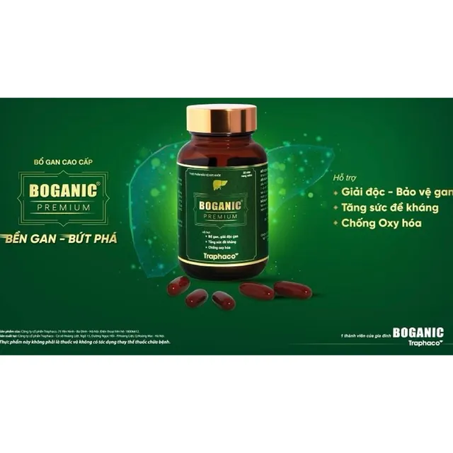 Hướng dẫn sử dụng vi&ecirc;n uống Boganic Premium