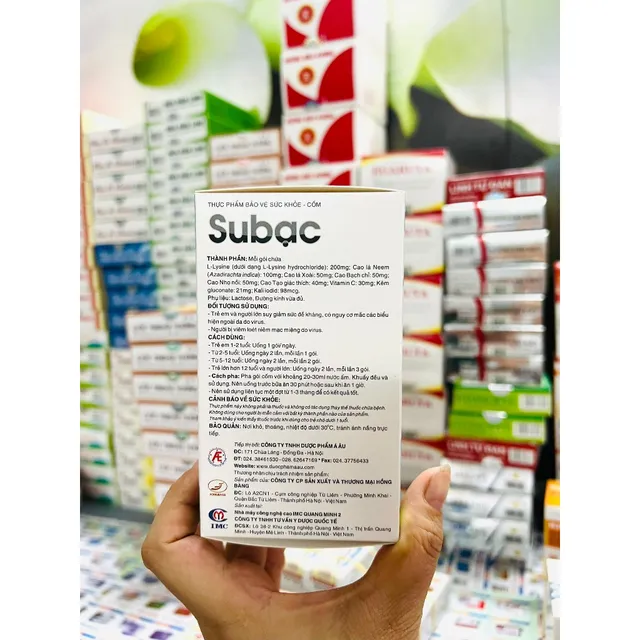 Cốm SUBẠC subac