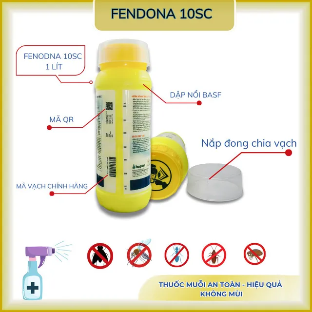 Hướng dẫn sử dụng sản phẩm hỗ trợ muỗi Fendona