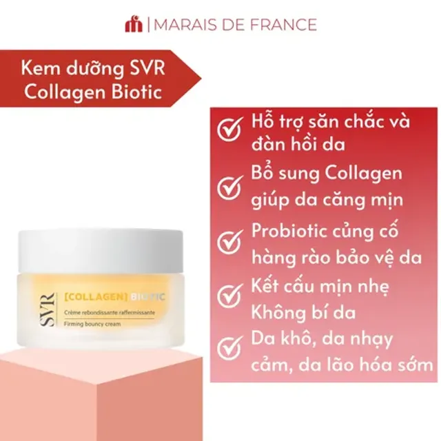 Kem Dưỡng Da SVR Collagen Biotic 50ml