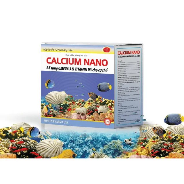 Calcium nano bổ sung canxi