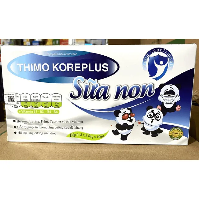 Thimo Koreplus Sữa Non 20 Ống - ĐẶC ĐIỂM NỔI BẬT