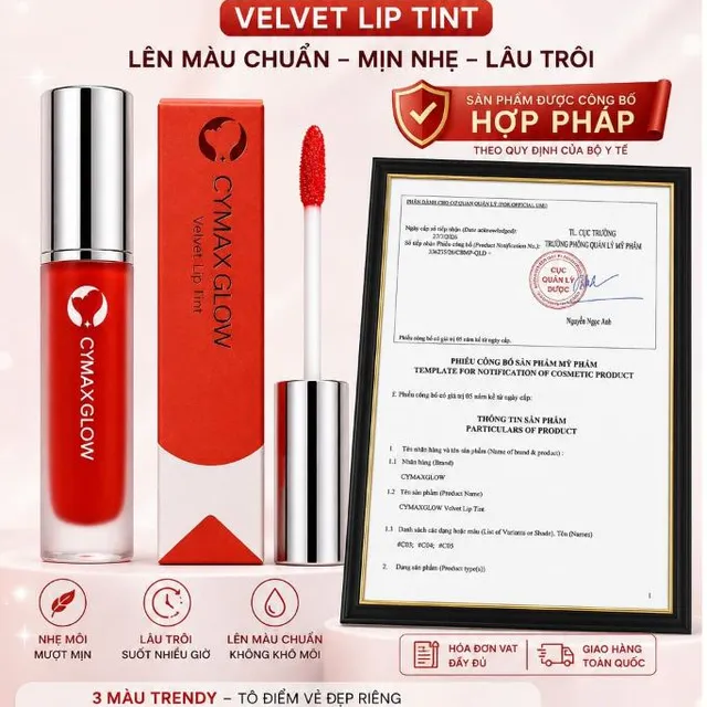Son Kem CYMAX Glow Velvet Lip Tint