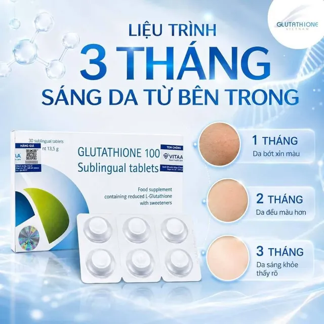Lưu &yacute; khi sử dụng Ntc Glutathione 100mg