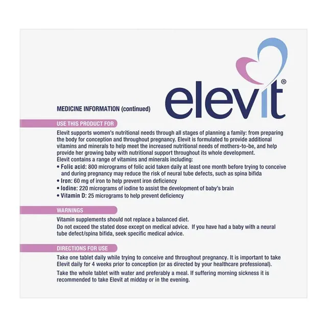 Elevit Vitamins