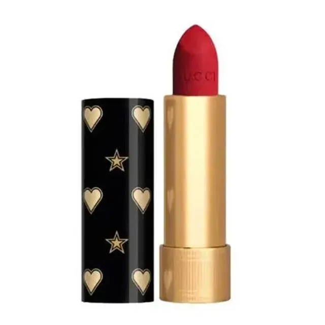 Son Gucci m&agrave;u 25 Goldie Red Matte Đỏ Hồng