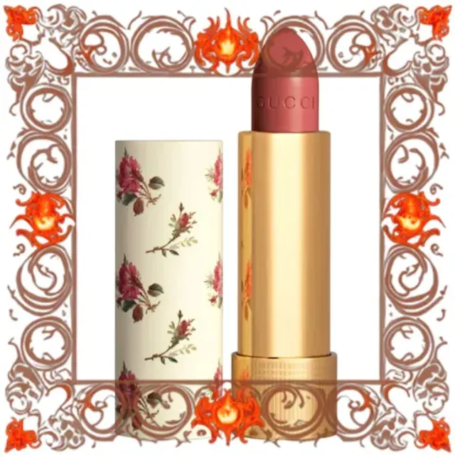 Son Gucci Rouge &Agrave; L&egrave;vres Voile Lipstick 208 M&agrave;u Hồng Đất