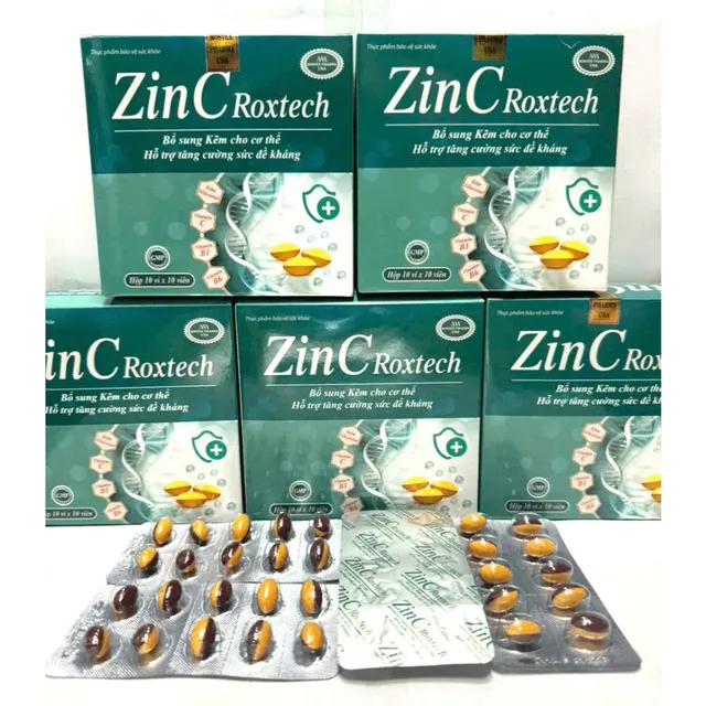 Vi&ecirc;n uống ZinC Roxtech