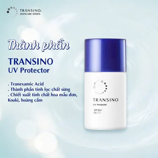 Kem Chống Nắng Dưỡng Trắng Transino 1