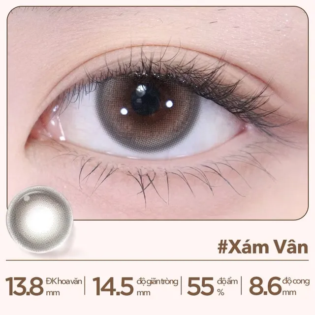Lens m&agrave;u x&aacute;m