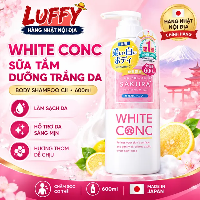 Sữa tắm White Conc Body Shampoo CII