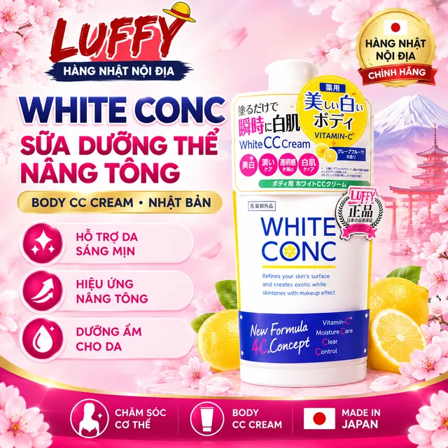 Sữa dưỡng thể White Conc Body CC Cream