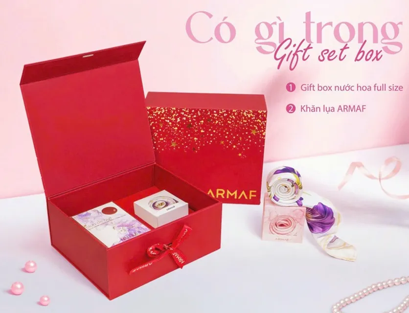 Hộp Qu&agrave; tặng nước hoa Armaf EDP 100ml