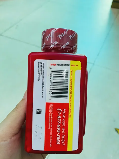 Tylenol Acetaminophen Extra Strength 500mg 320 Vi&ecirc;n