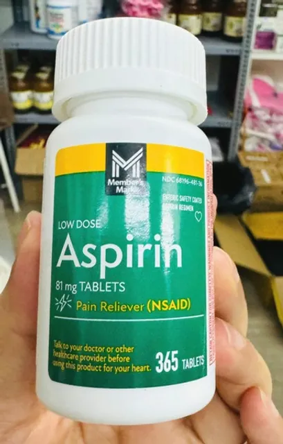 Vi&ecirc;n Uống Aspirin 81mg