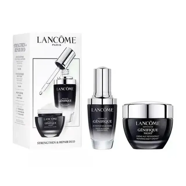 Set Tinh Chất V&agrave; Kem Dưỡng Phục Hồi Da Lanc&ocirc;me G&eacute;nifique