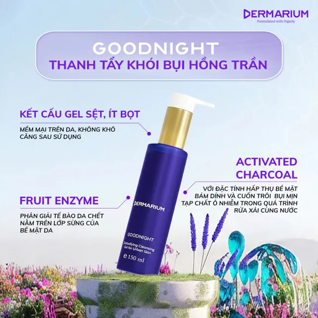 Gel Rửa Mặt Than Hoạt T&iacute;nh Dermarium thực sự hiệu quả