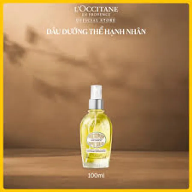 Dầu Dưỡng Thể Hạnh Nh&acirc;n L'Occitane Almond 100ml