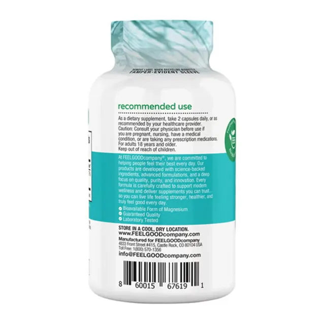 Hộp sản phẩm Magie Glycinate Feel Good