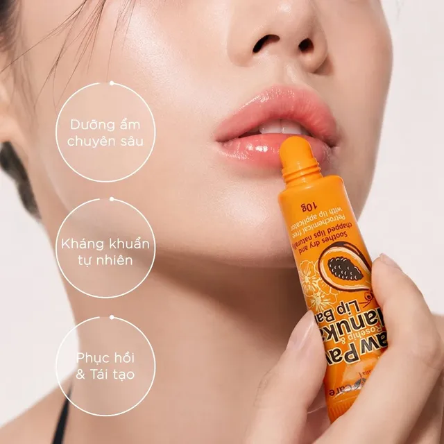 Son Dưỡng M&ocirc;i Healthy Care Paw Paw 10g