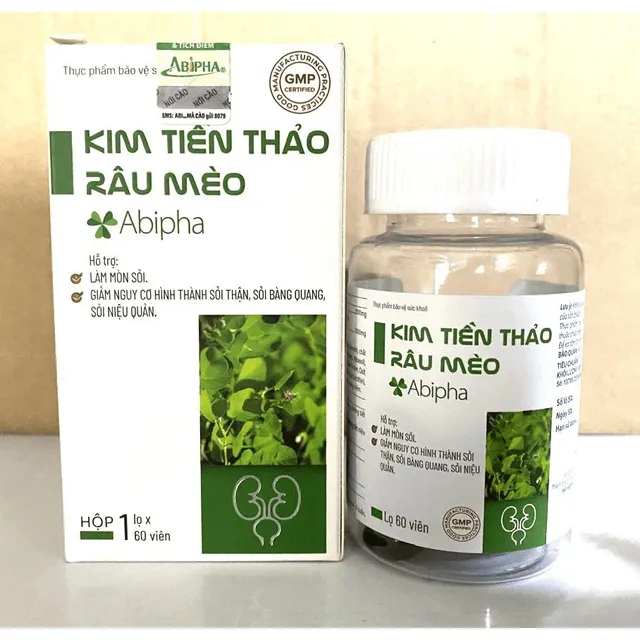 Sản phẩm Kim tiền thảo R&acirc;u m&egrave;o Abipha