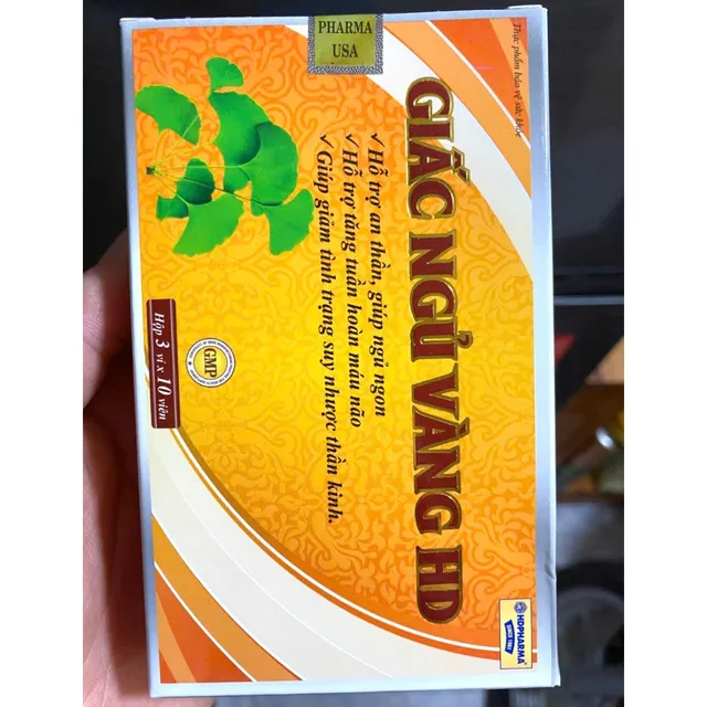 Th&agrave;nh phần Giấc ngủ v&agrave;ng HD