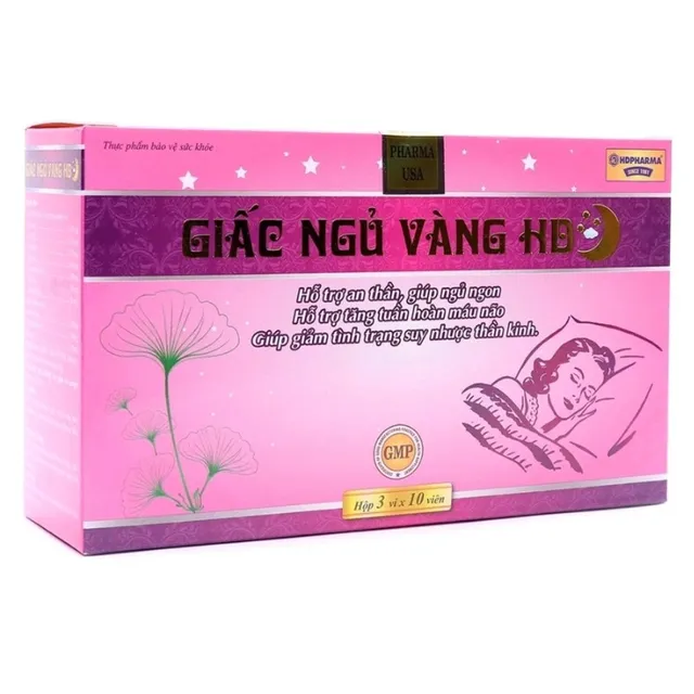 Giấc ngủ v&agrave;ng HD gi&uacute;p cải thiện giấc ngủ