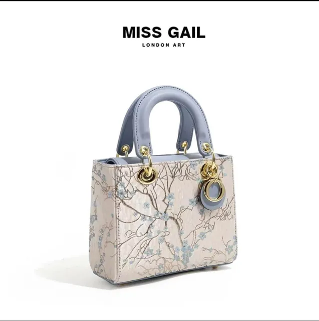 T&uacute;i x&aacute;ch nữ MISS GAIL London Art họa tiết hoa