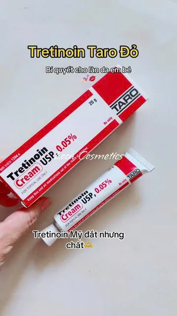 Kem Giảm Mụn Tre Taro 0.05% USP
