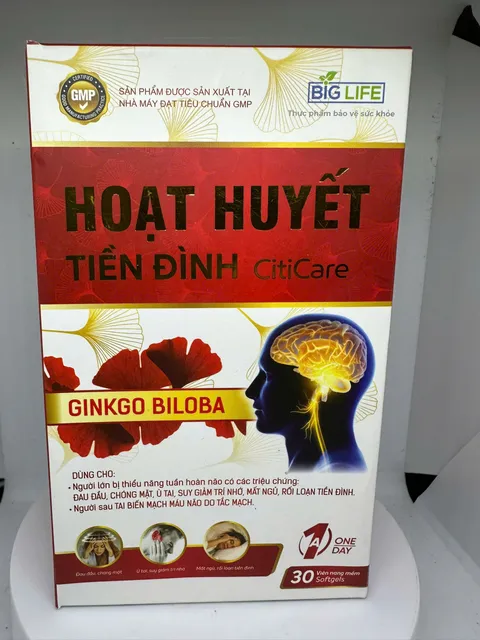 HOẠT HUYẾT TIỀN Đ&Igrave;NH CITICARE