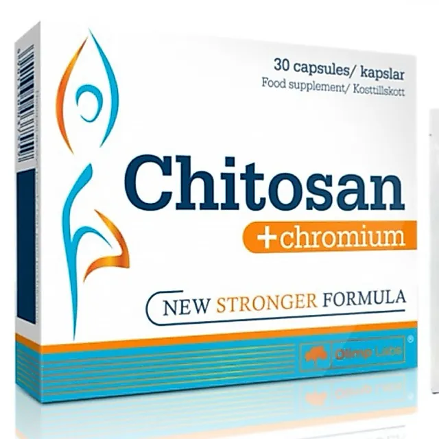 Giảm c&acirc;n mỡ bụng CHITOSAN CROM 30 vi&ecirc;n