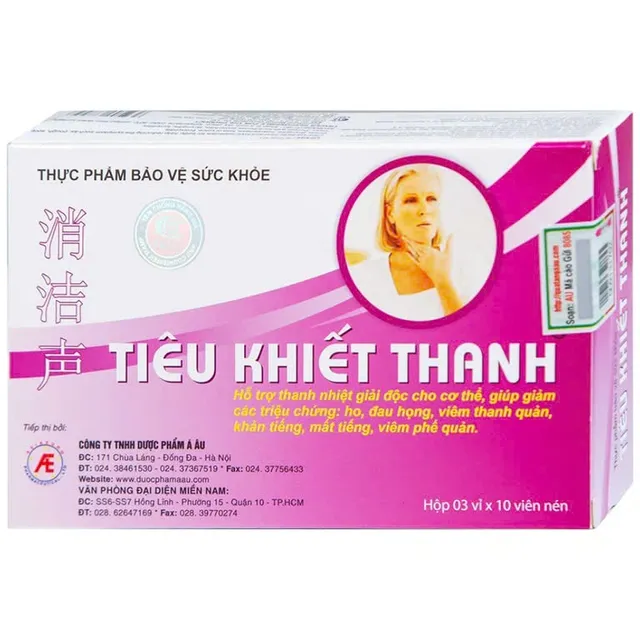 Vi&ecirc;n uống Ti&ecirc;u Khiết Thanh &Aacute; &Acirc;u