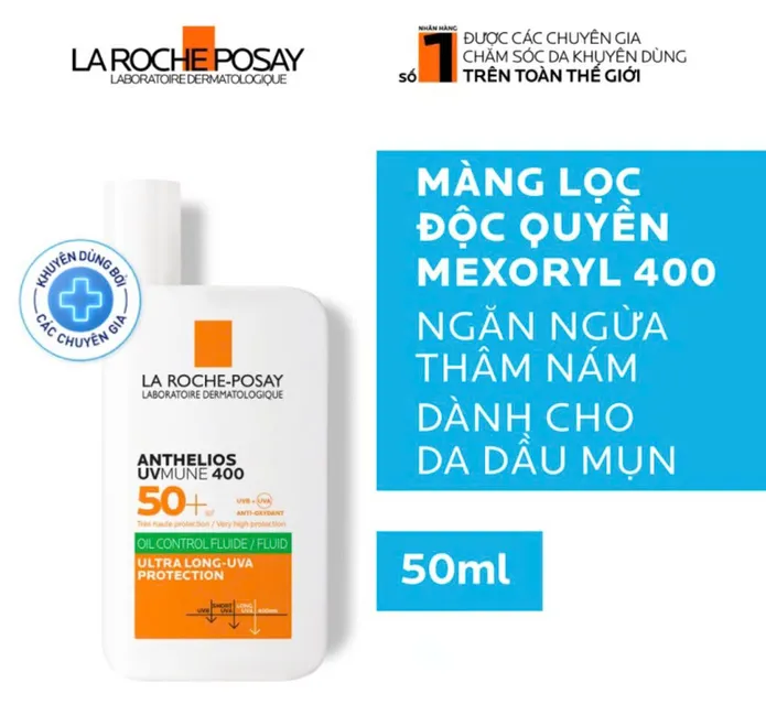 Kem chống nắng LA ROCHE-POSAY Anthelios UVmune 400