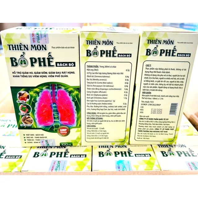 Sản phẩm siro Bổ Phế