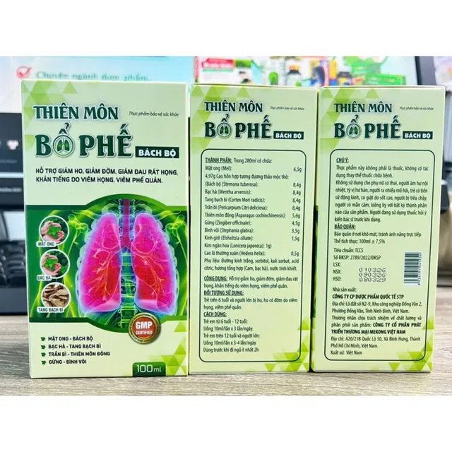 Thi&ecirc;n m&ocirc;n B&aacute;ch Bộ siro