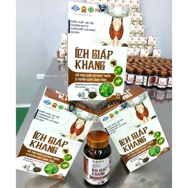Giới thiệu sản phẩm &Iacute;ch Gi&aacute;p Khang Tỏi Đen