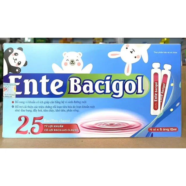 Đối tượng sử dụng Siro Ente Bacigol