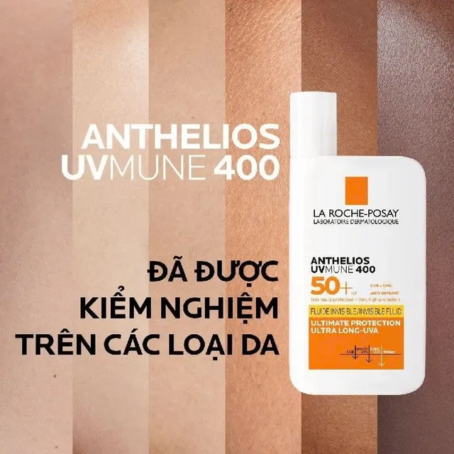 Sữa chống nắng La Roche-Posay Laboratoire Dermatologique Anthelios Uvmune 400 Invisible Fluid