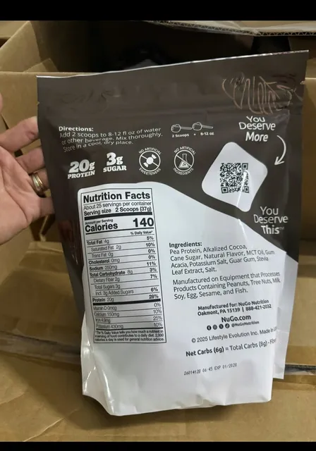 Nugo Nutrition Plant Protein 2lbs