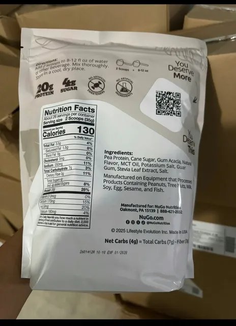 Vanilla Protein Powder