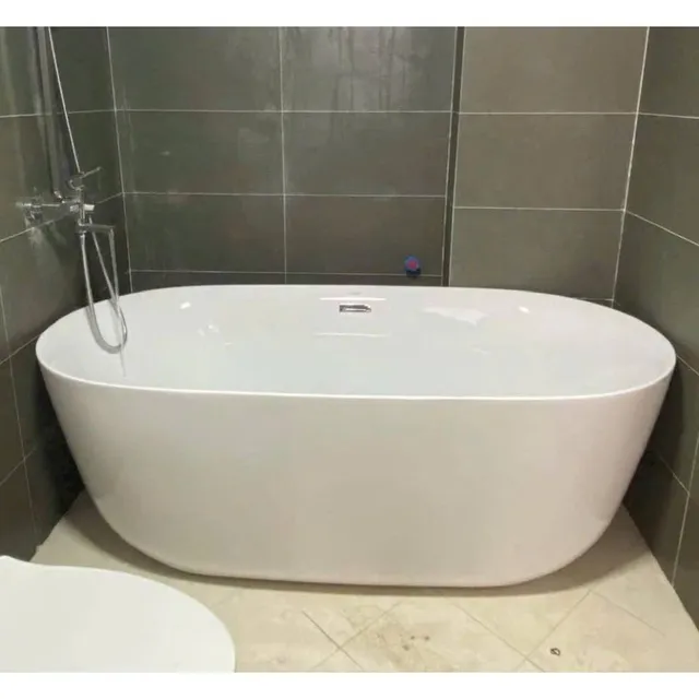 Bồn tắm Oval nhựa Acrylic - H&atilde;ng Regalbath RB-1m5, 1m6, 1m7